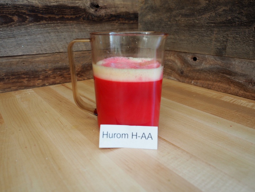 hurom slow juicer - juices from this model tend to be well-blended and delicious, but...