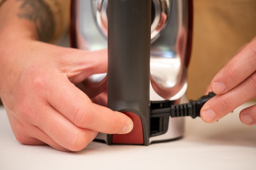 we can't praise the easily retractible cord enough. it provides such...