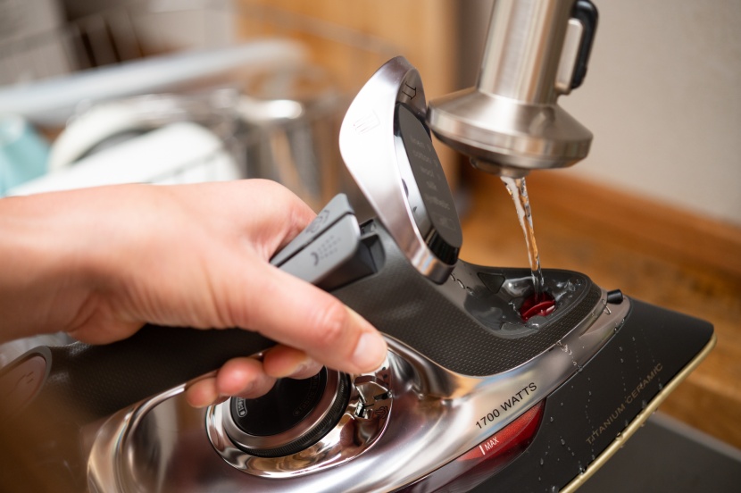 chi steam titanium - while the titanium is generally easy to use, filling it up can get a...