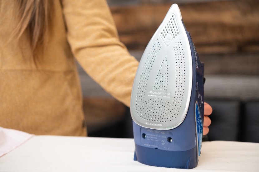 clothes iron - just look at all those steam holes.