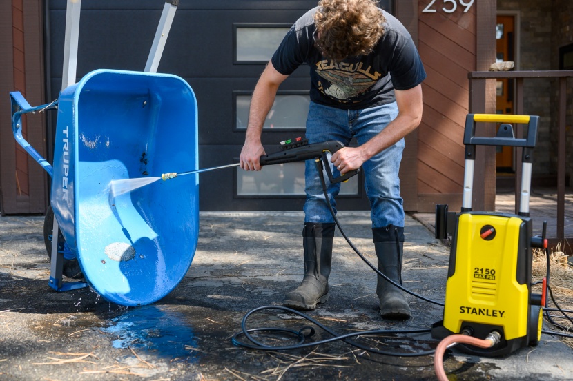 however, you will be out there cleaning longer than other pressure...