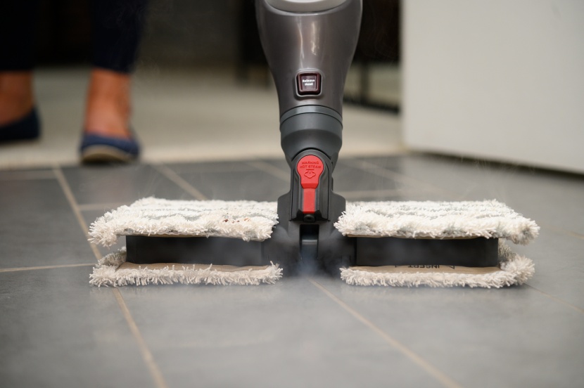 shark genius steam pocket - an extra burst of steam and a reversible pad keep you cleaning for...