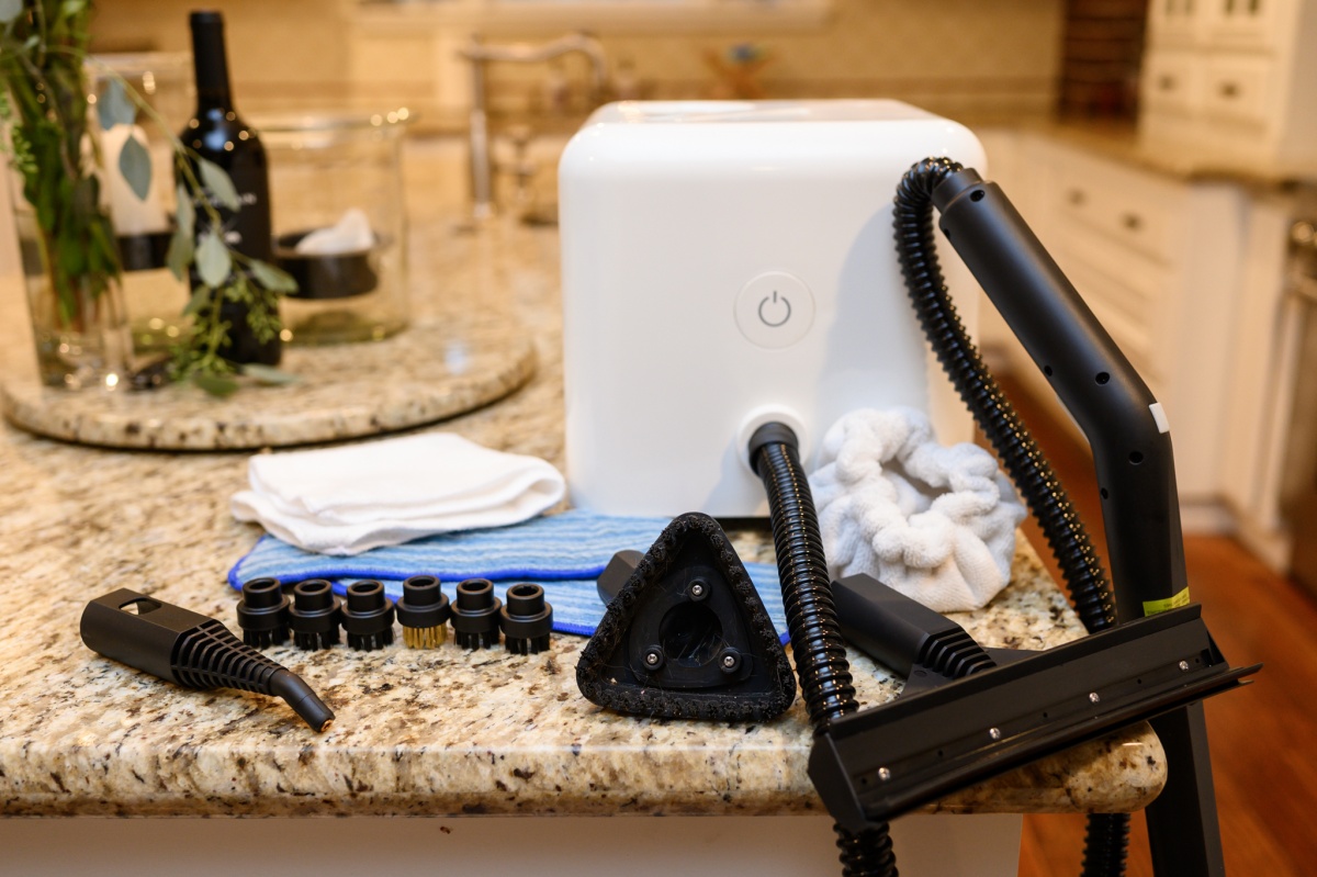 Dupray Neat Steam Review (The Dupray Neat Steam comes with a ton of accessories built for deep cleaning far more than just your floors.)