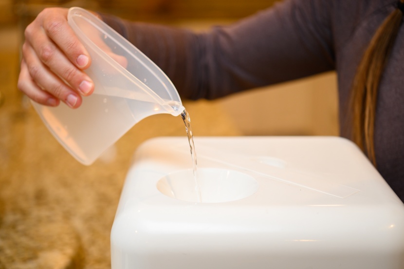 steam mop - we found the dupray user-friendly and easy to fill.