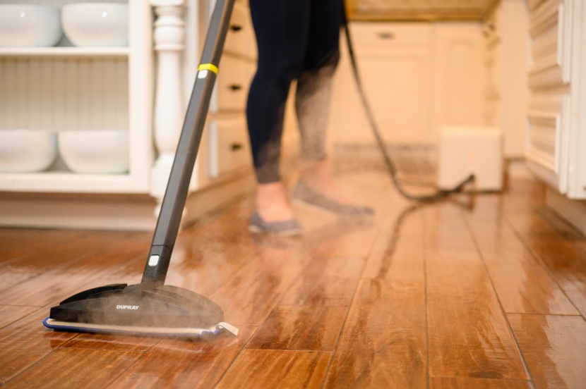 using this mop feels like having an industrial-strength cleaner in...