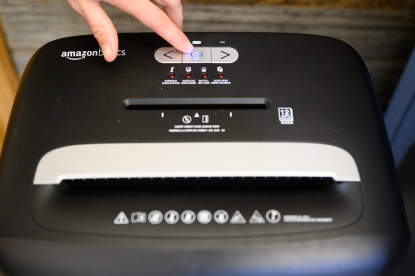 Product photo of Amazon Basics 12 Sheet Micro-Cut