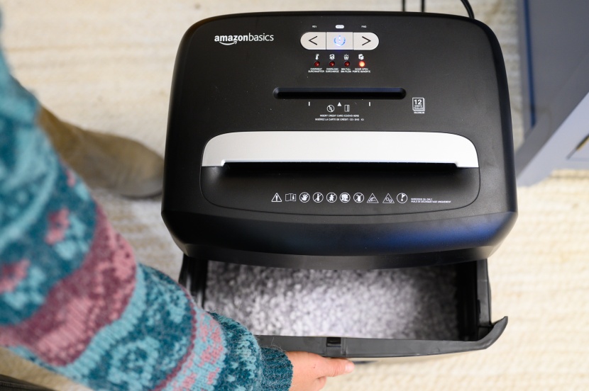 amazon basics 12 sheet micro-cut - the micro-cut is a high security shred.