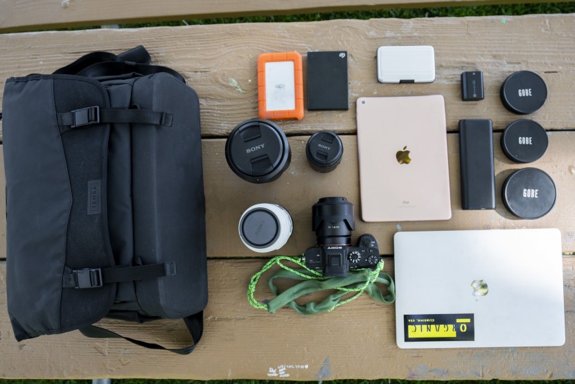 sling camera bag - the tenba 16 can fit all of this camera gear with room for even a...