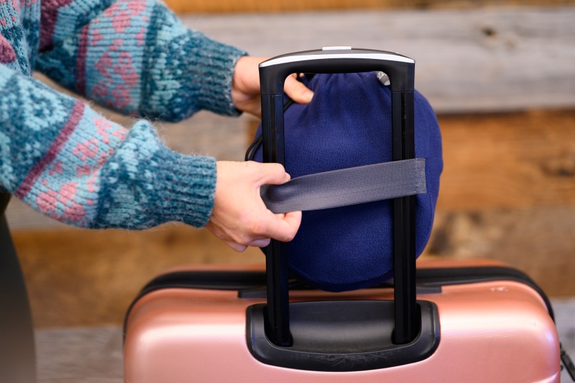 travel pillows - the more sizeable bcozzy is best for those travelling with roller...