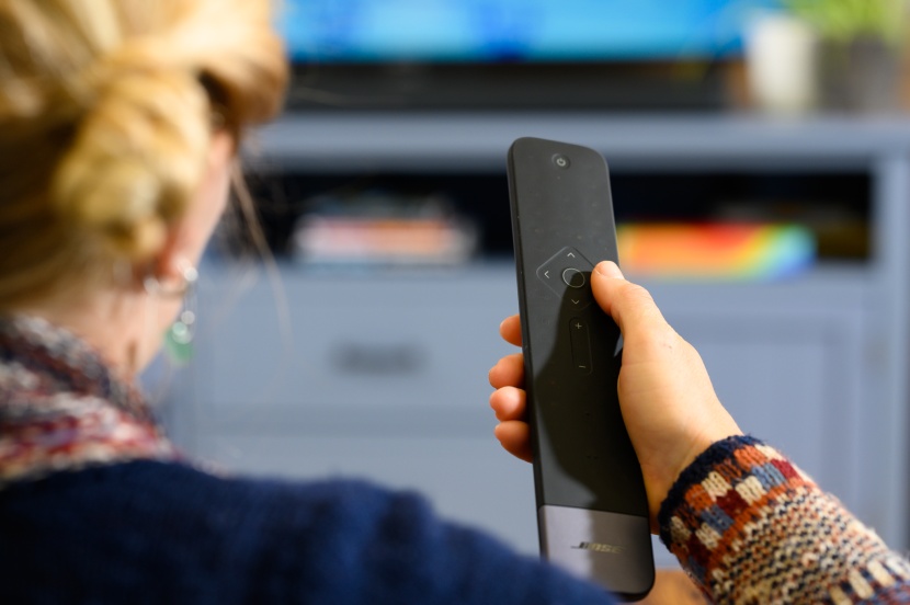 the bose smart soundbar 700 comes with a very handy universal remote.