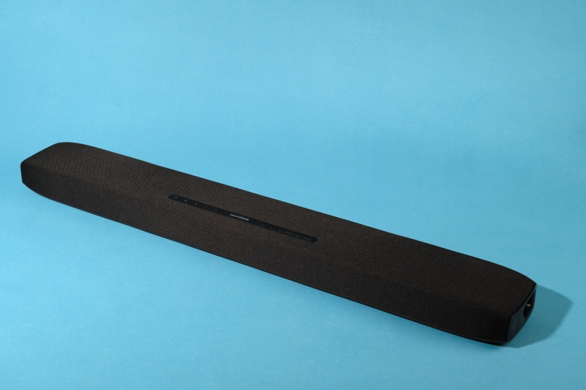 soundcore infini pro - a cloth-mesh covering houses 2 drivers, 2 tweeters, and two...