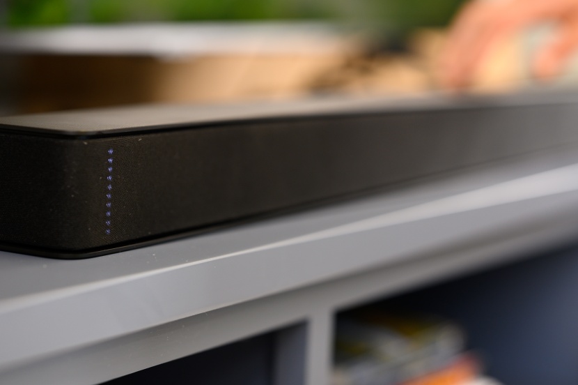 vizio v-series 2.1 home theater sound bar v21-h8 - black is always a safe style choice, though the cloth cover can...