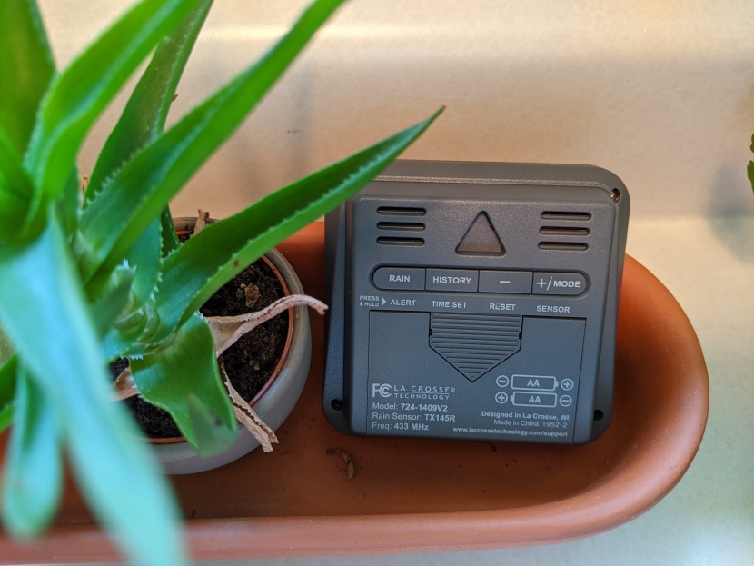 when you need to find past rainfall totals or reset features on the...