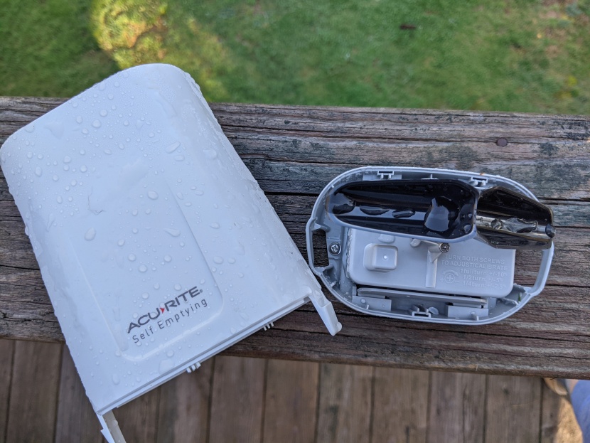 rain gauge - self-emptying digital gauges, like the acurite options, have...