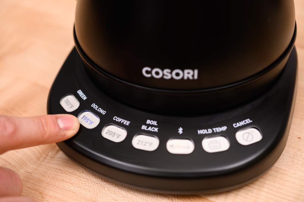 Smart 0.8L Gooseneck Electric Kettle - Light Gray – COSORI