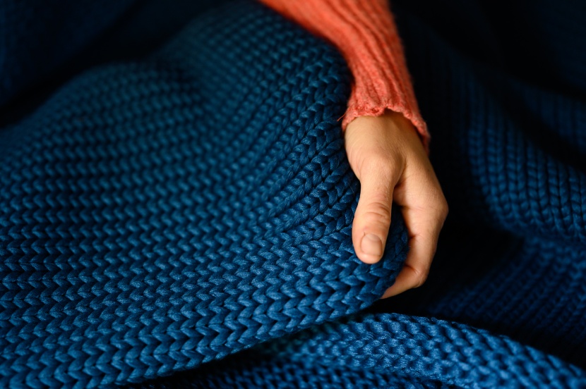 weighted blanket - many knitted blankets, like the l&#039;agraty, have simple laundering...