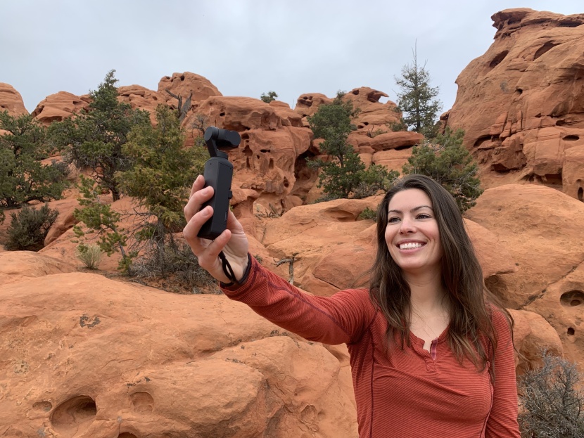 smartphone gimbal - it only takes a matter of seconds to pull this device out of your...