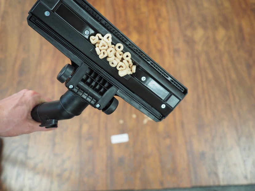 dyson big ball multi floor - cheerios managed to clog up most of the models we tested.