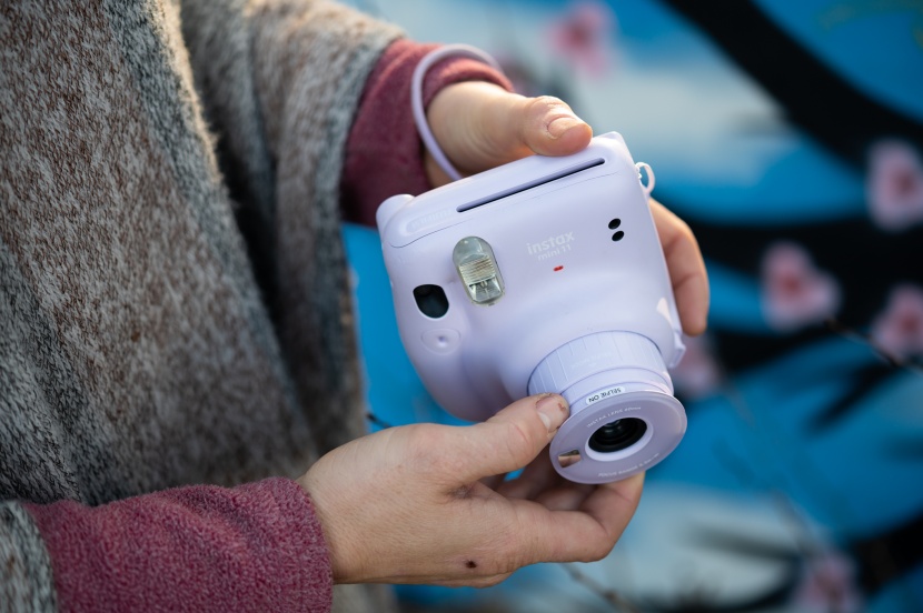 fujifilm instax mini 11 - despite the simplicity of this introductory-level camera, we were...