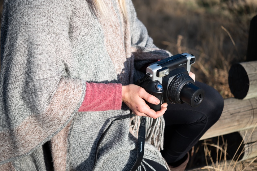 instant camera - with a straightforward interface, the fuji instax wide 300 is...