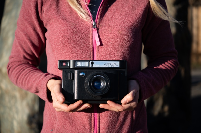 instant camera - the lomo&#039;instant wide may be bulkier than most, but its beautiful...