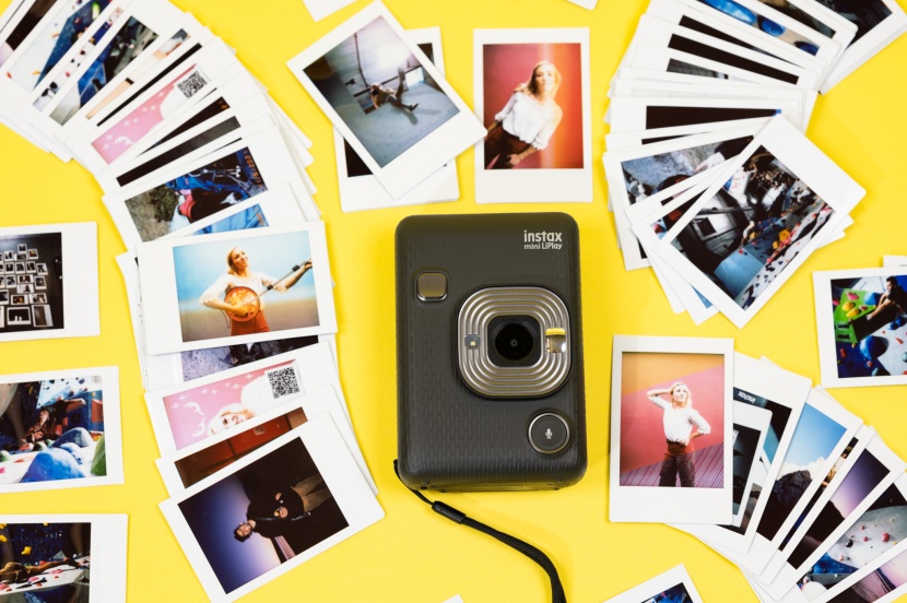instant camera - the fujifilm instax mini liplay offers the best of digital and film...