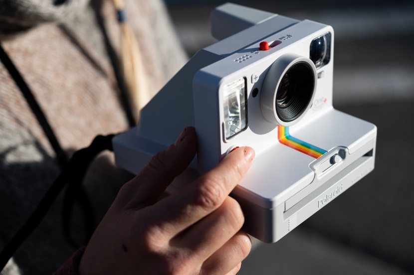 instant camera - long exposures and light painting are available on the polaroid...