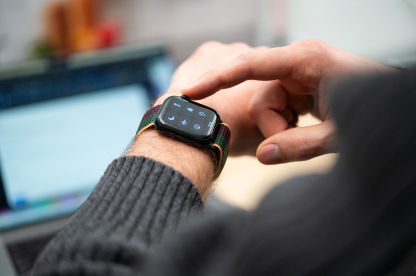 apple watch series 7 - a crown makes navigating apps and menus easy and the screen is as...