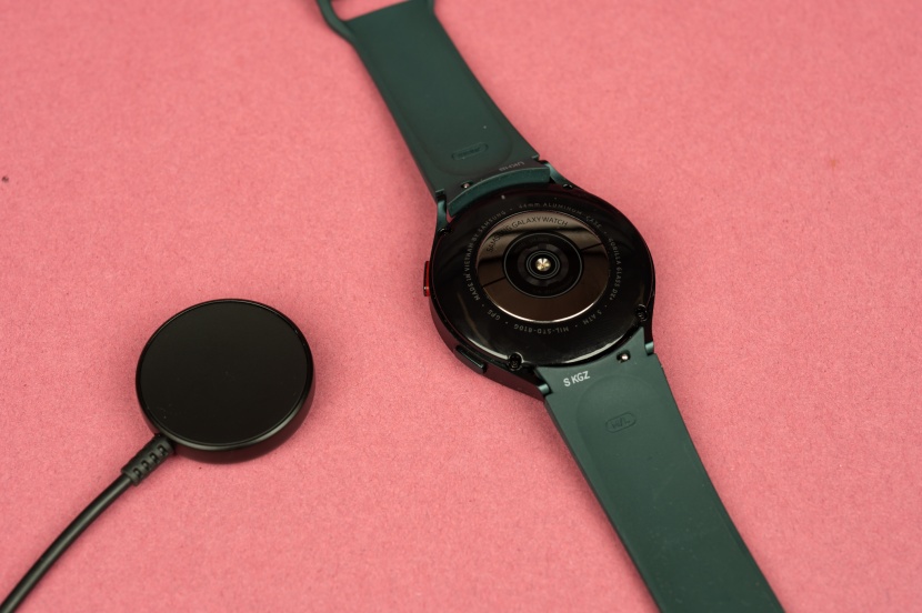 samsung galaxy watch 4 - the wireless style charging is incredibly convenient.