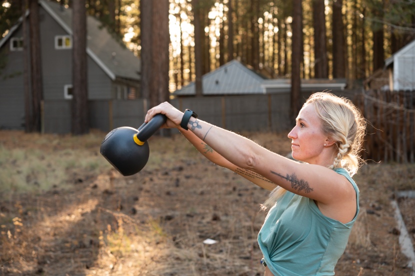 smartwatch - use it for workout apps and fitness tracking.