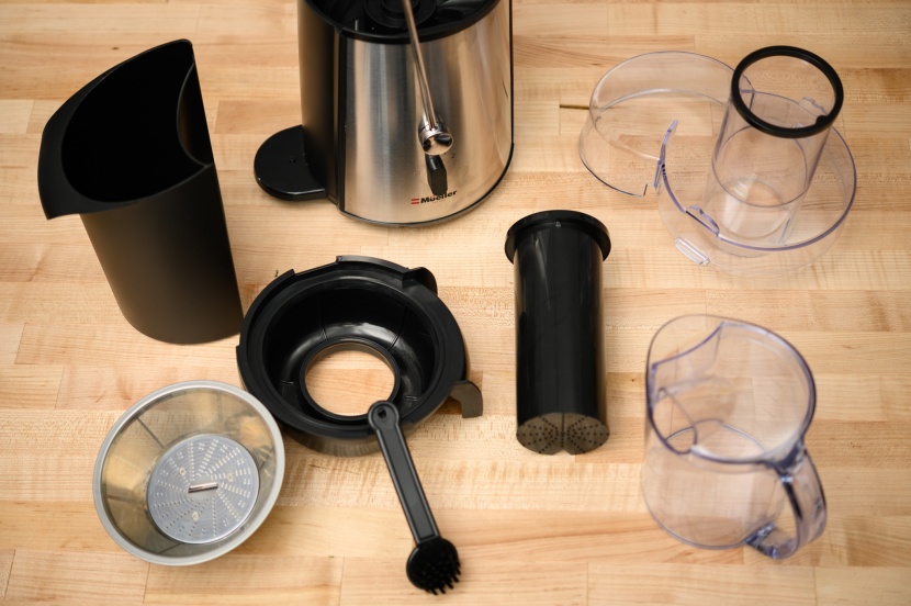 mueller ultra-juicer - most of the components aren&#039;t safe for the dishwasher.