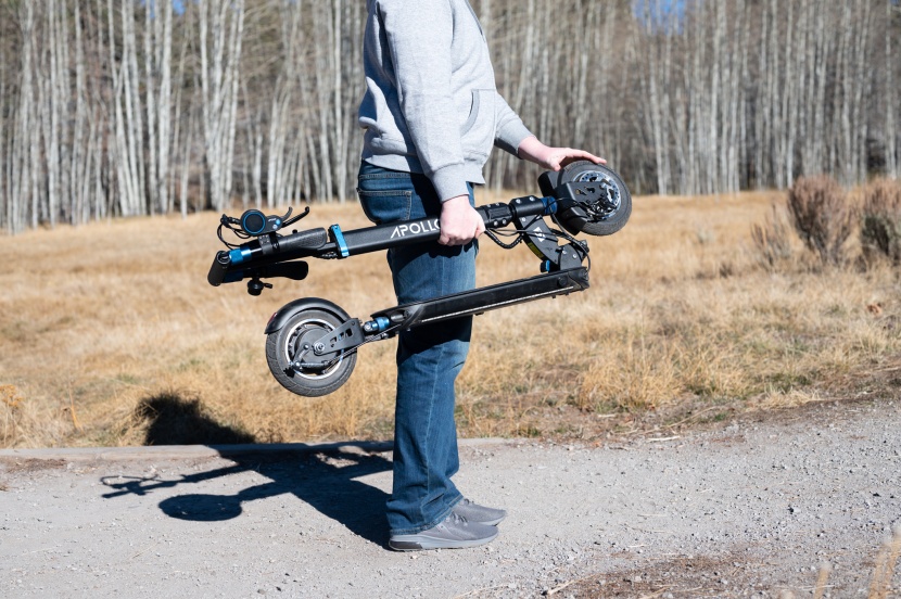 apollo city - at 42.8 pounds, it is fairly heavy, but it folds down effectively...