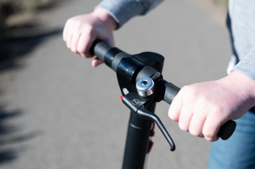 gotrax gxl v2 - a front electric brake with abs and a rear disc brake give the gxl...