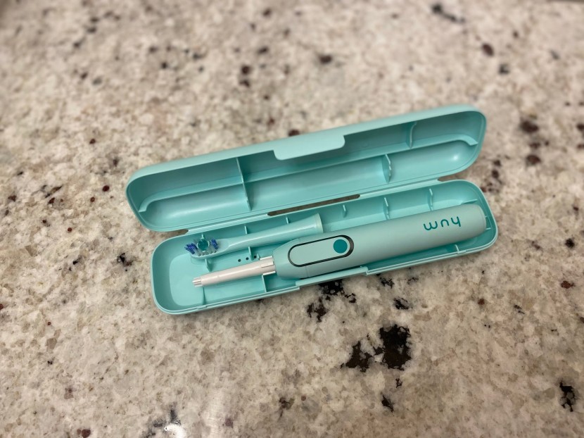 hum by colgate - the travel case makes it even easier to carry around this brush on...