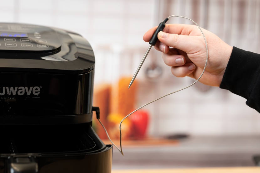 nuwave brio - it's a good thing the brio comes with a thermometer because the...