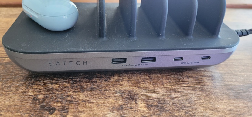 charging station - the four wired ports on the dock5 have significant charging...