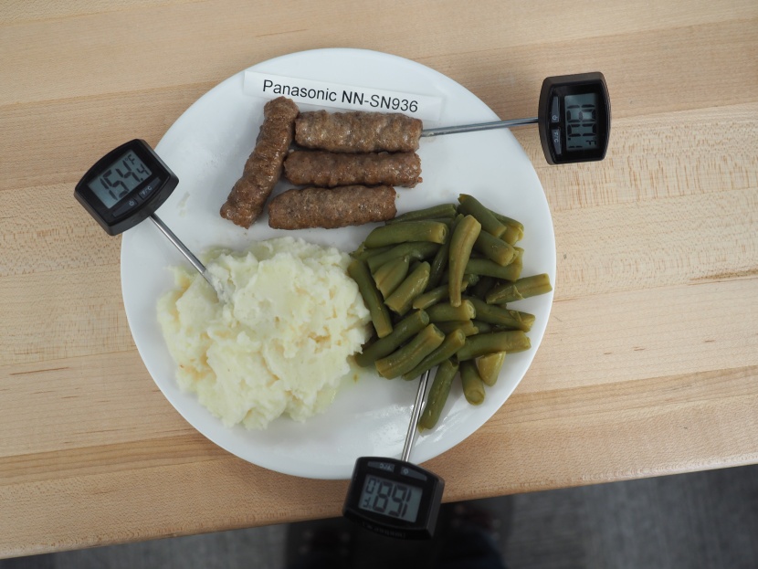 panasonic nn-sn936b - this product did quite well in the leftover assessment.