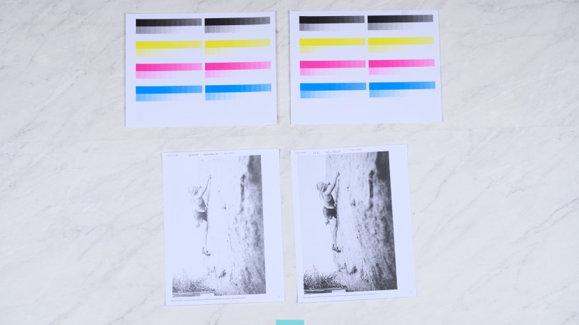 canon color imageclass mf741cdw - you can see that once we made some initial adjustment to its...