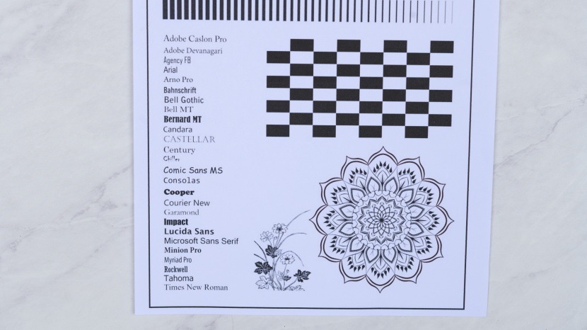 epson workforce pro wf-4820 - in our testing, the wf-4820 produced high-quality, monochrome text...