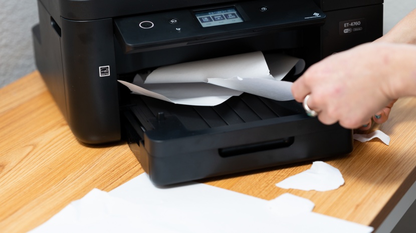 epson ecotank et-4760 - the dreaded paper jam. if it weren&#039;t for somewhat frequent jams, the...