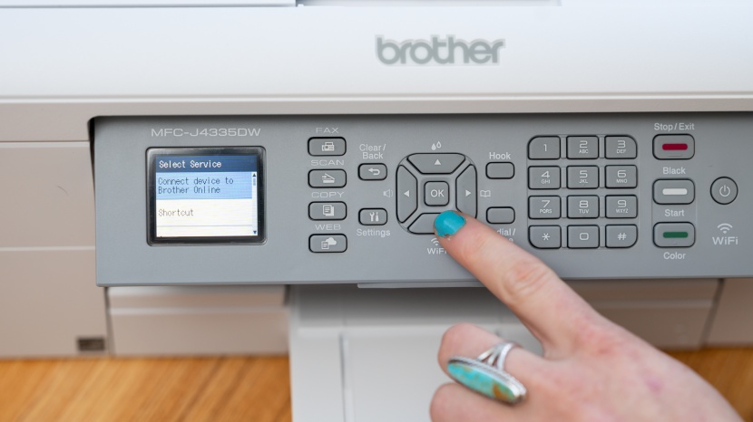 brother mfc-j4335dw - this was not our favorite interface that we tested, but it gets the...