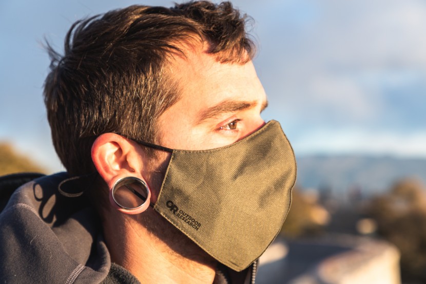 face mask - the outdoor research mask is a great fit for those with larger...