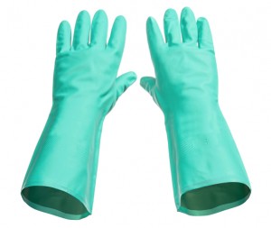 How to clean 2024 latex gloves