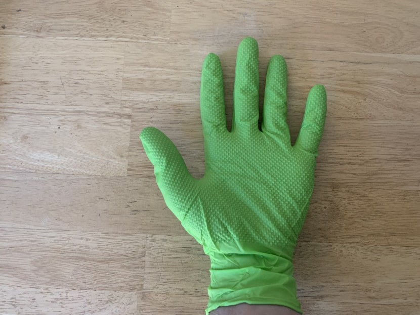 disposable gloves - the gloveworks model are our top choice, based on their durability...
