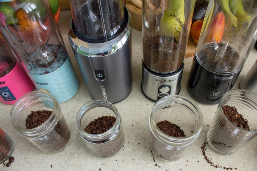 we used these blenders for less common tasks, too, like blending...