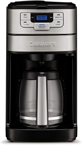 cuisinart grind & brew 12-cup drip coffee maker review