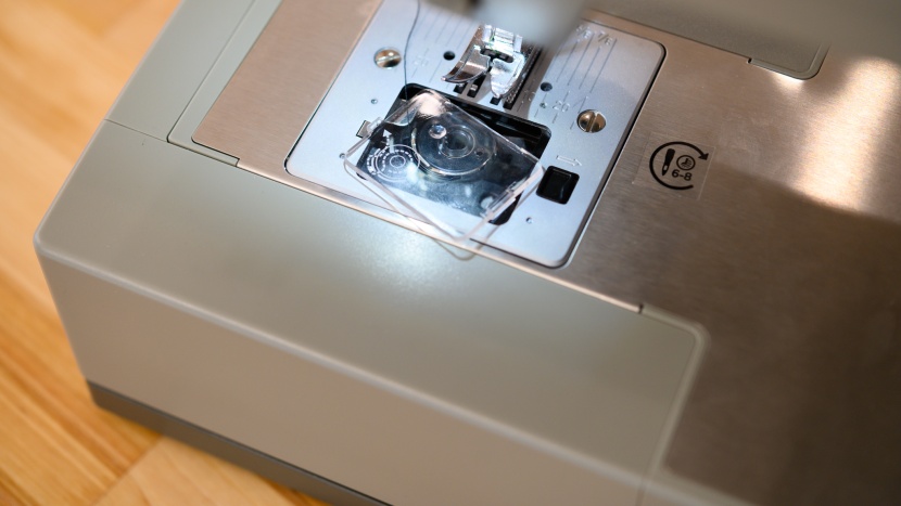 good, clean, clear lighting with this sewing machine.