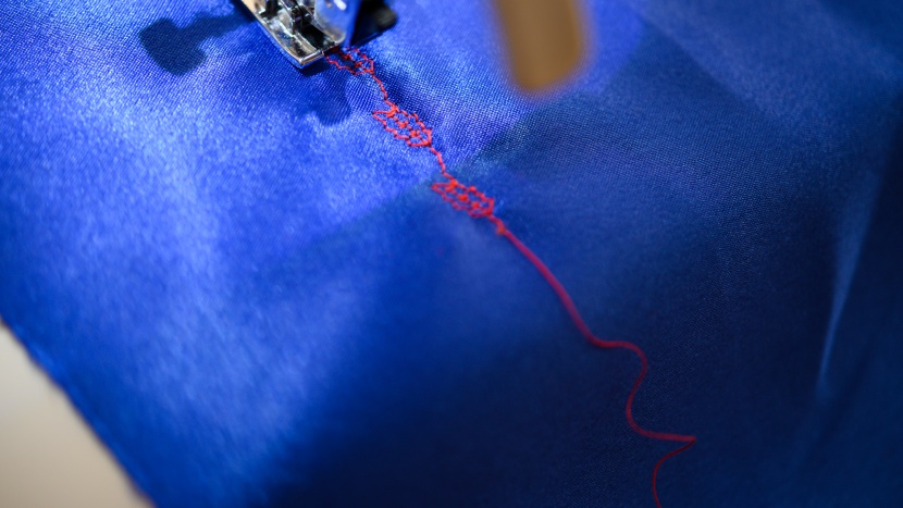 juki hzl-f300 - the tension was difficult to get right on some of the finer fabrics.