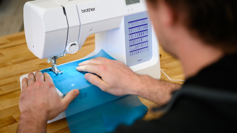 austin and ruth spent hours studying, sewing on, and comparing...