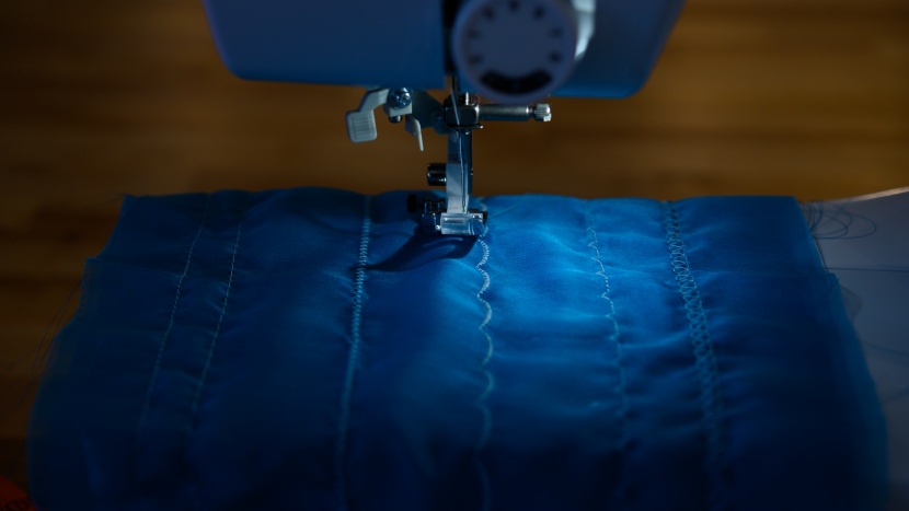 brother cs5055 - though the light was bright enough, its position created a shadow on...